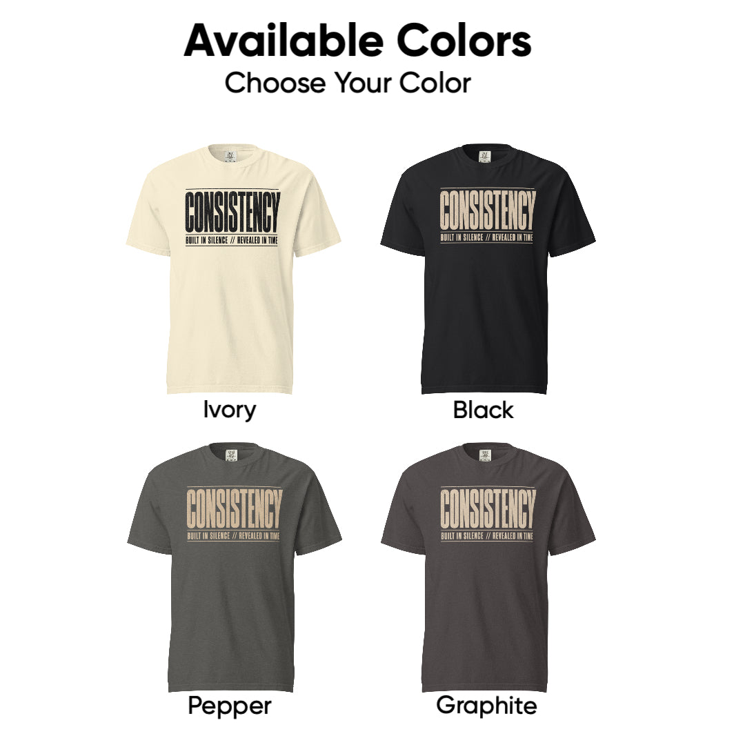 Consistency | Unisex Garment-Dyed Heavyweight T-Shirt