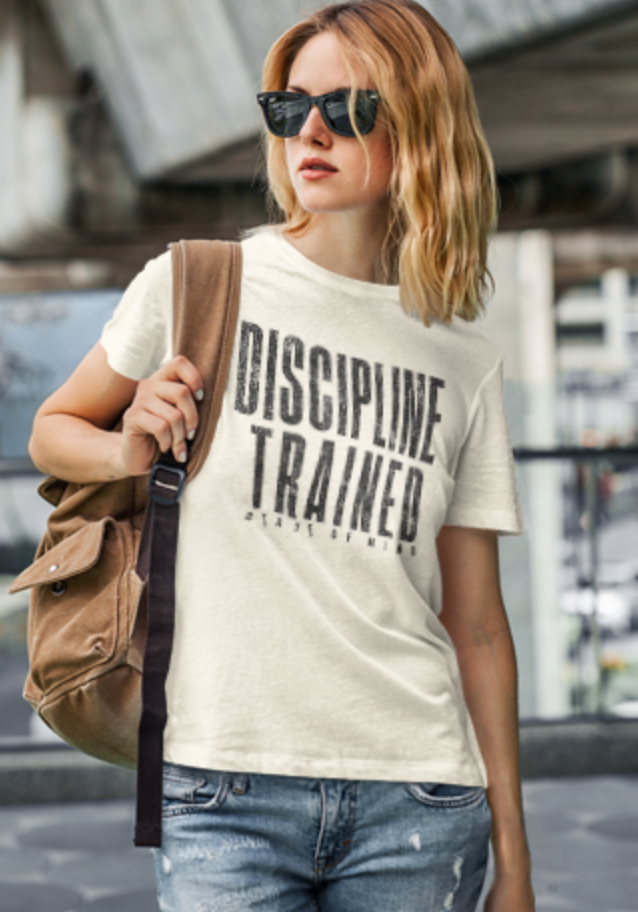 Discipline Trained | Unisex Garment-Dyed Heavyweight T-Shirt