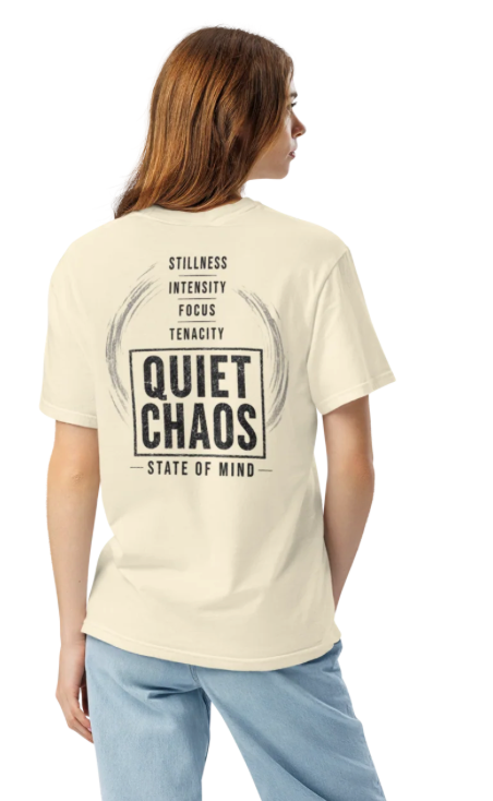 Quiet Chaos | Unisex Garment-Dyed Heavyweight T-Shirt
