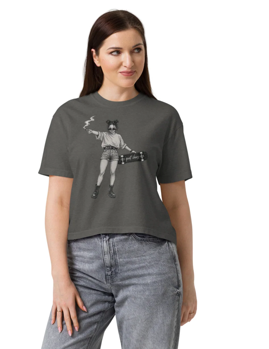 Quiet Chaos - Untamed Soul | Women’s Heavyweight Boxy Tee