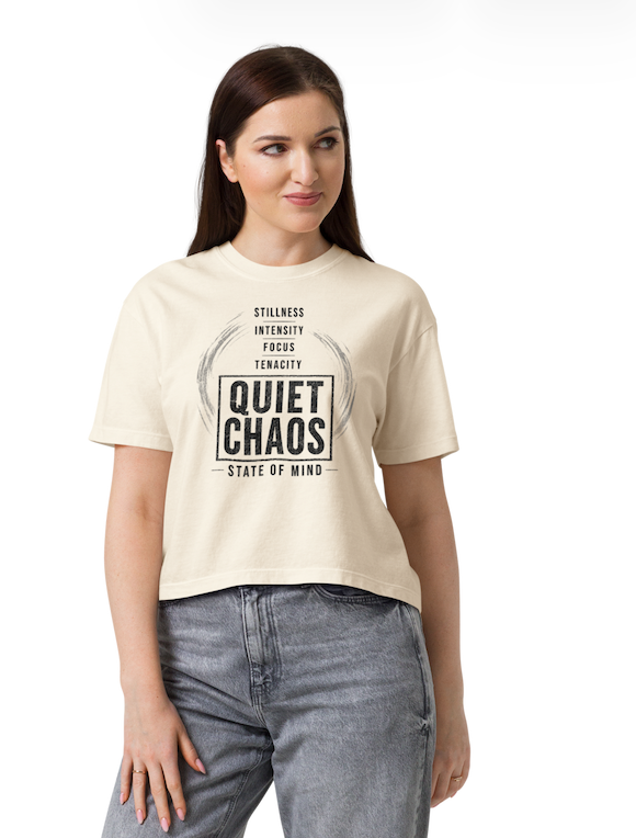 Quiet Chaos | Women’s Heavyweight Boxy Tee