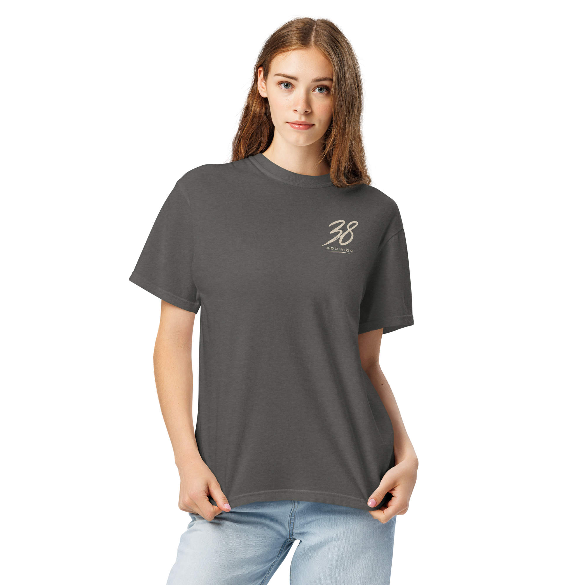 Built In Silence. Speaks In Results | Unisex Garment-Dyed Heavyweight Tee