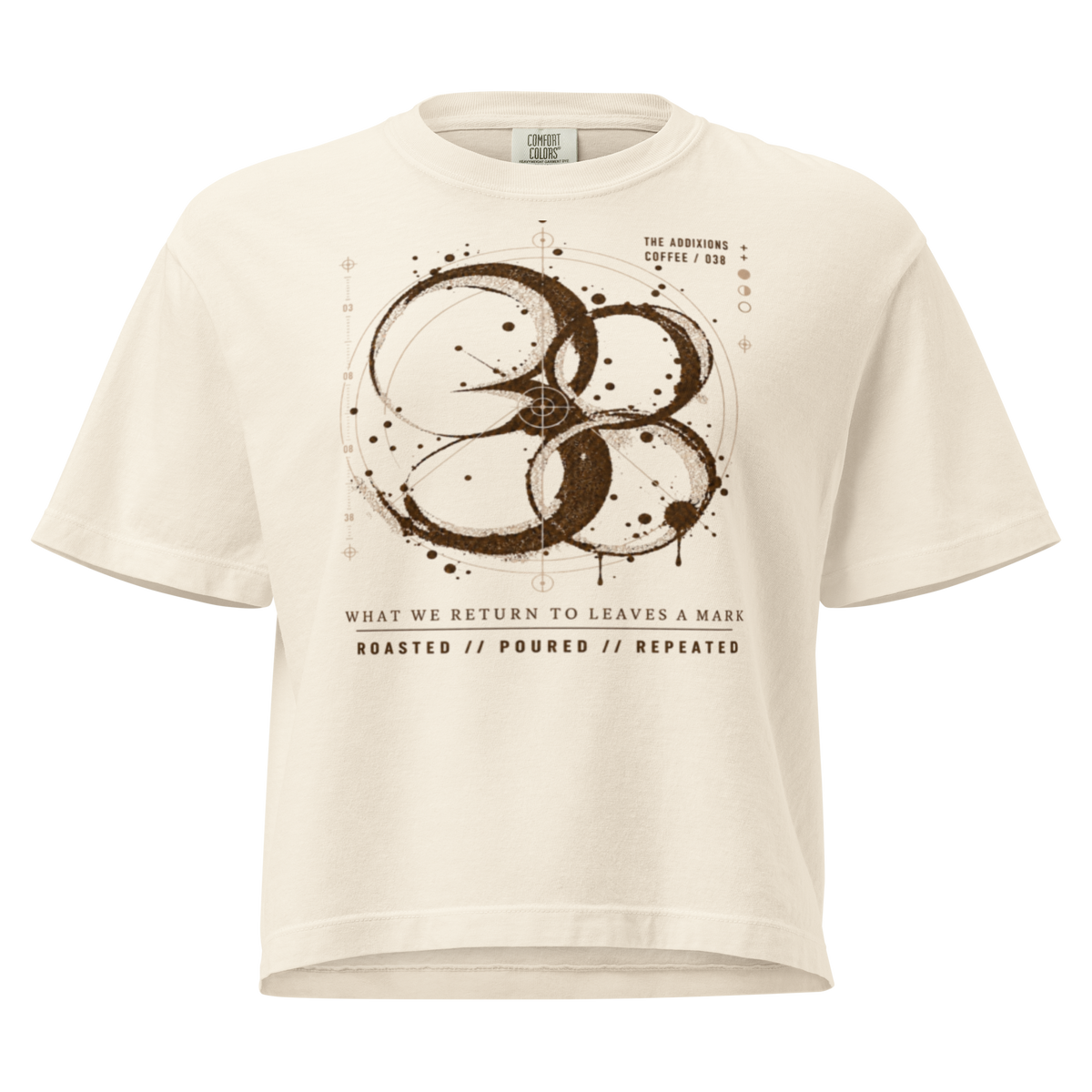 The Addixions Coffee / 038: The Boxy Crop Tee