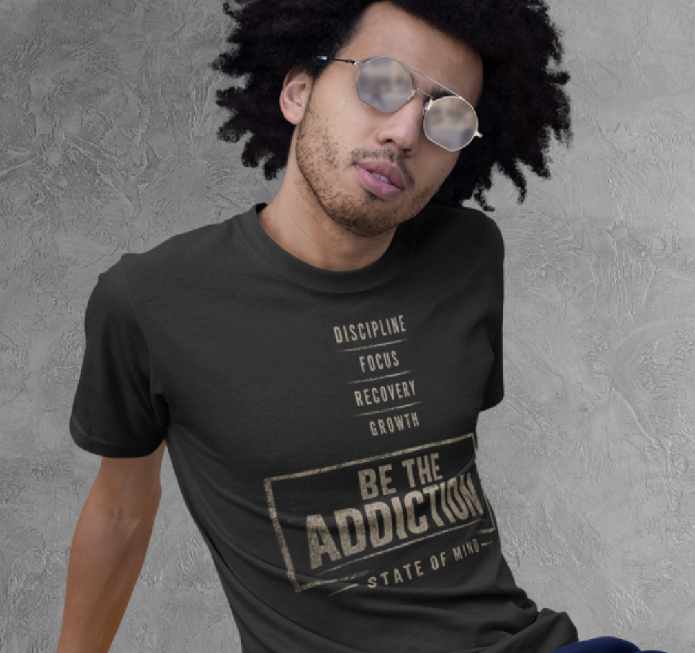 Be The Addiction | Unisex Garment-Dyed Heavyweight T-Shirt