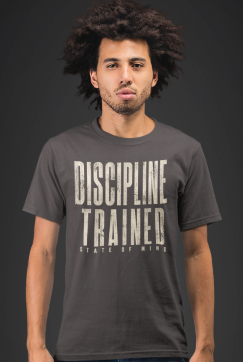 Discipline Trained | Unisex Garment-Dyed Heavyweight T-Shirt
