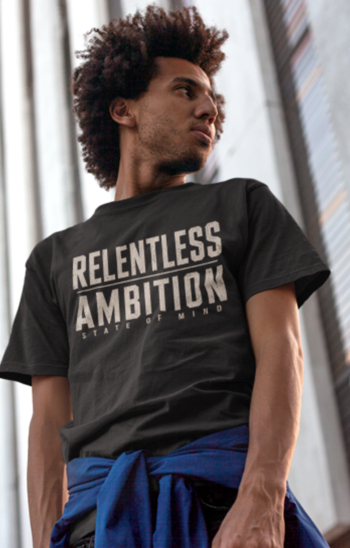 Relentless Ambition | Unisex Garment-Dyed Heavyweight T-Shirt