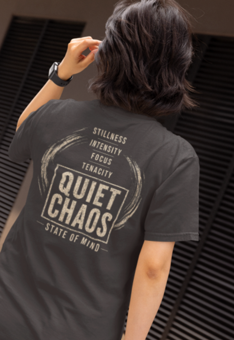 Quiet Chaos | Unisex Garment-Dyed Heavyweight T-Shirt