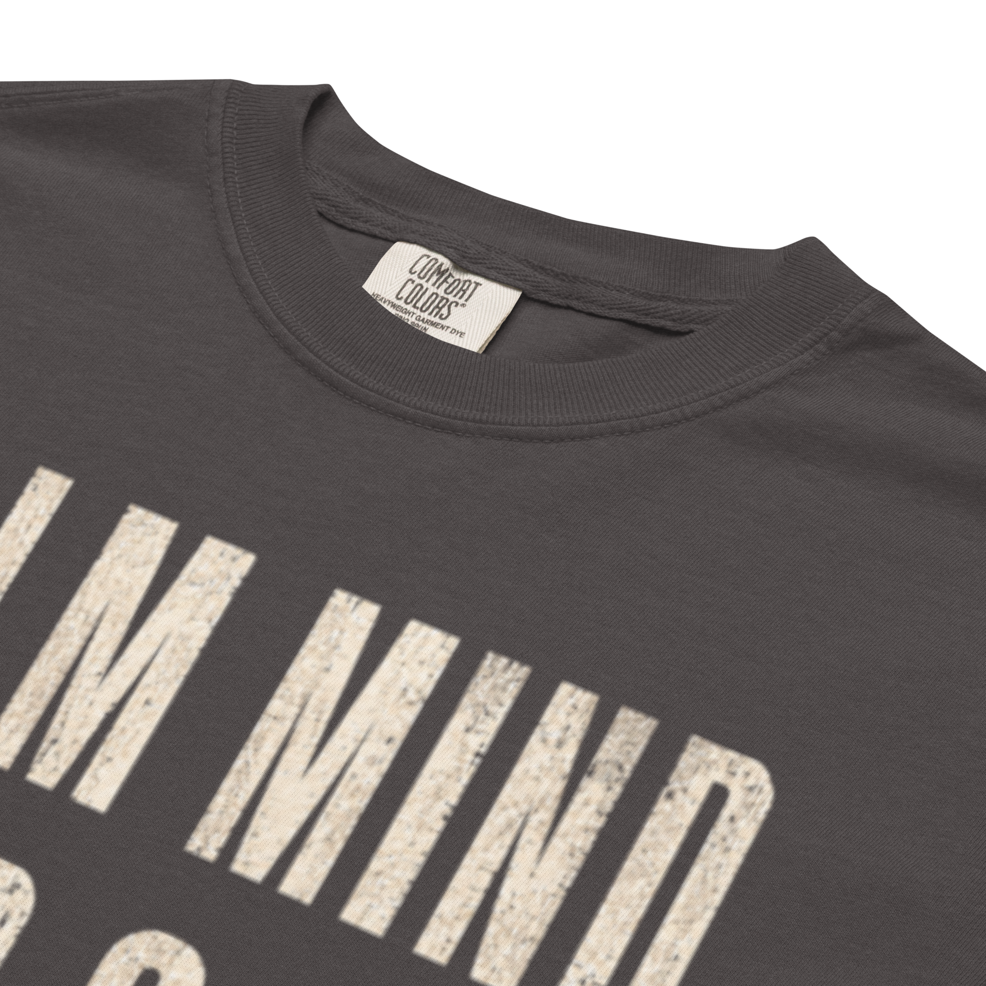Calm Mind Loud Soul | Unisex Garment-Dyed Heavyweight T-Shirt