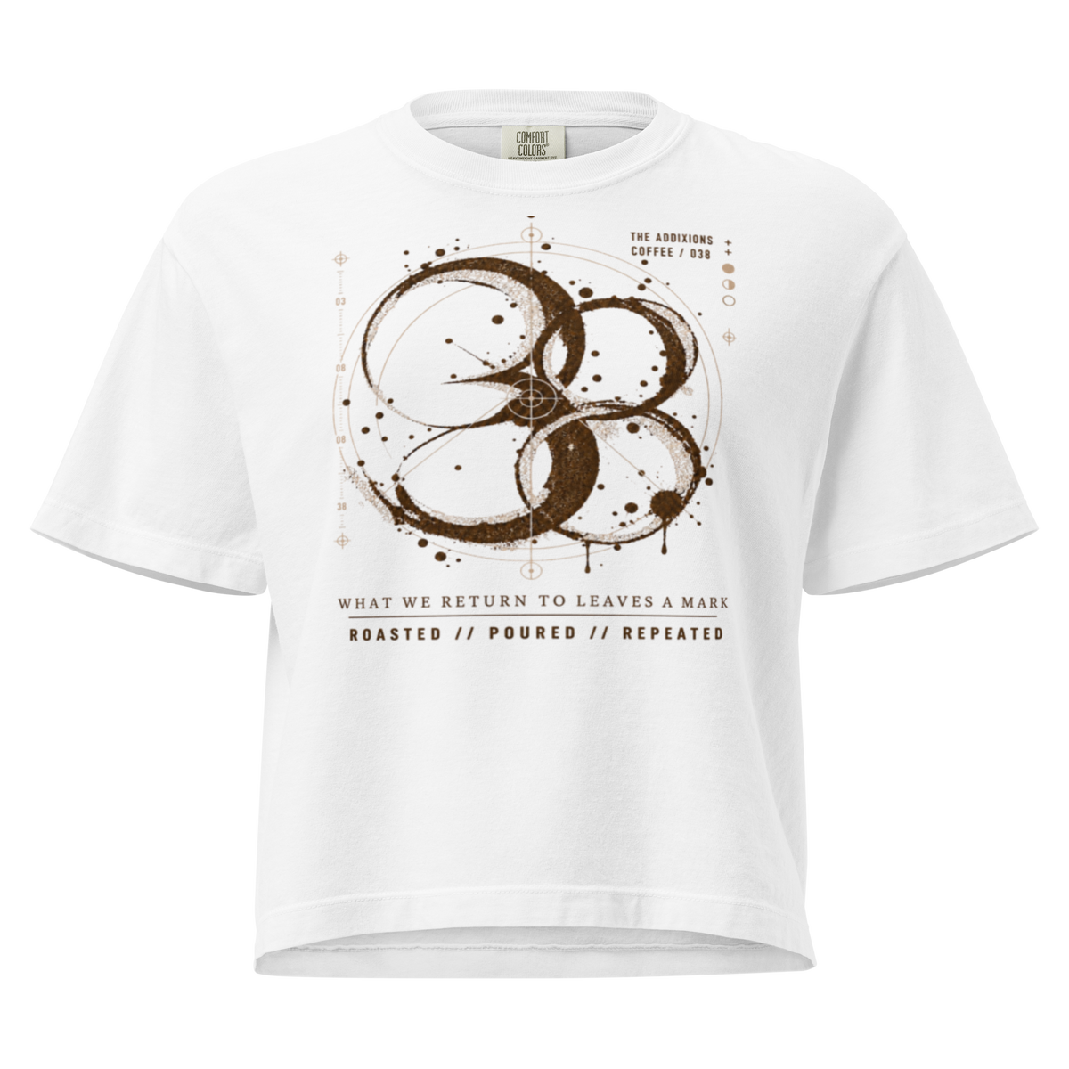 The Addixions Coffee / 038: The Boxy Crop Tee